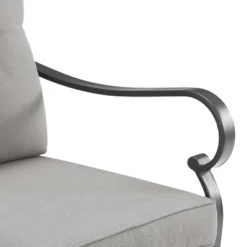 5pc Dahlia Outdoor Steel Set With Fire Table Taupe/Matte Black - Crosley 22 5pc Dahlia Outdoor Steel Set With Fire Table Taupe/Matte Black - Crosley -Garden Furniture Store GUEST 93c561e7 4093 467f 9a63 459718bdd9e1