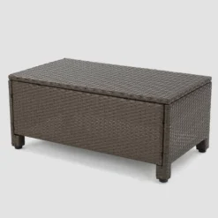 Puerta 5pc Wicker Sofa Chat Set - Brown/Ceramic Gray - Christopher Knight Home 8 Puerta 5pc Wicker Sofa Chat Set - Brown/Ceramic Gray - Christopher Knight Home -Garden Furniture Store GUEST 9553ebdc 17b5 4065 a2e0 5b6fada456b2