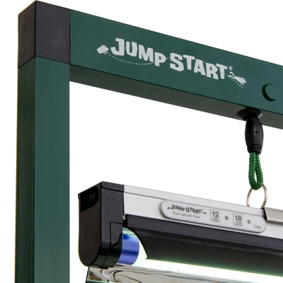 Jump Start 4 Foot T5 Grow Light System Standing Fixture With Built-In Timer For Seedlings, Cuttings, Flowers, And House Plants 1 Jump Start 4 Foot T5 Grow Light System Standing Fixture With Built-In Timer For Seedlings, Cuttings, Flowers, And House Plants