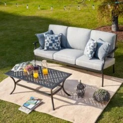 2pc Sofa And Coffee Table Patio Seating Set - Patio Festival -Garden Furniture Store GUEST 977f4b25 19d2 47b0 af21 0519233b8187