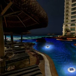 Solar LED Outdoor Pool Lights White - Techko Maid -Garden Furniture Store GUEST 992291ae e0f0 47b5 b277 4285d2d8ebac