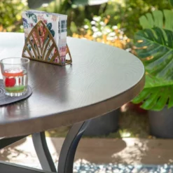 5pc Patio Dining Set With Table & Wicker Rattan Chairs With Cushions - Captiva Designs -Garden Furniture Store GUEST 992a1954 cc41 4f37 9ba1 609175e9d7ce