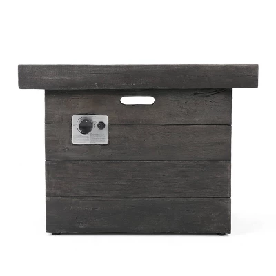 Keana 5pc Faux Rattan Club Chair & Fire Pit Chat Set - Christopher Knight Home 3 Keana 5pc Faux Rattan Club Chair & Fire Pit Chat Set - Christopher Knight Home - Image 3