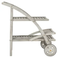 Lodi Tea Cart - Gray - Safavieh