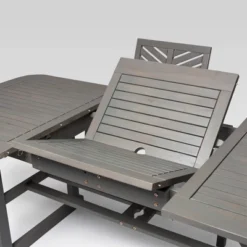 5pc Slatted Extendable Acacia Wood Patio Dining Set - Saracina Home 15 5pc Slatted Extendable Acacia Wood Patio Dining Set - Saracina Home -Garden Furniture Store GUEST 9e2eeb34 ef6f 4427 ba54 634090a28364