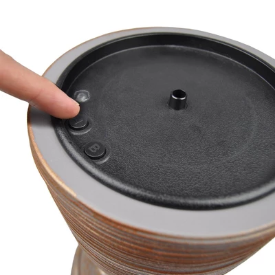 12.75" Pisa Instant Cordless Fountain Patina Copper - Bernini 3 12.75" Pisa Instant Cordless Fountain Patina Copper - Bernini - Image 3