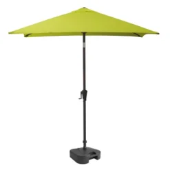 9' Square Titling Market Patio Umbrella With Base - CorLiving -Garden Furniture Store GUEST 9fce7557 7ebf 4efa 927c 083a10eec07a