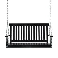 Outsunny 2-Seater Hanging Porch Swing Outdoor Patio Swing Chair Seat With Slatted Build And Chains, 440lbs Weight Capacity 11 Outsunny 2-Seater Hanging Porch Swing Outdoor Patio Swing Chair Seat With Slatted Build And Chains, 440lbs Weight Capacity -Garden Furniture Store GUEST a027dcc9 50f3 404d 83cc 7f6432f230e1