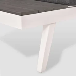 3pc Irma Aluminum Patio Sofa Sectional - White - Christopher Knight Home 9 3pc Irma Aluminum Patio Sofa Sectional - White - Christopher Knight Home -Garden Furniture Store GUEST a172d750 f76b 4c40 a006 e9e92cee7d6a