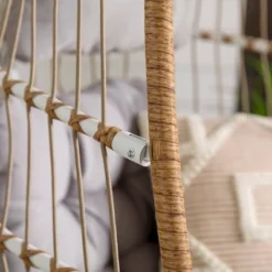 Toluca Hanging Outdoor Boho Egg Chair With Cushion - Saracina Home -Garden Furniture Store GUEST a1dfd6d0 71de 4508 9b6f 0be074039cff