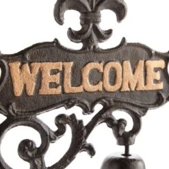 Juvale Cast Iron Bell, Welcome Entry Door Bell, Antique Doorbell Decoration, Black, 6.7 X 8.9 X 0.8 In 15 Juvale Cast Iron Bell, Welcome Entry Door Bell, Antique Doorbell Decoration, Black, 6.7 X 8.9 X 0.8 In -Garden Furniture Store GUEST a3539bb6 4b0d 4f39 89ee f5829b79fdac
