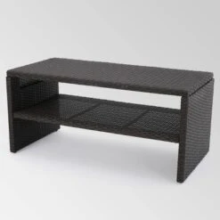 Sanger 5pc Wicker Chat Set - Dark Brown - Christopher Knight Home 9 Sanger 5pc Wicker Chat Set - Dark Brown - Christopher Knight Home -Garden Furniture Store GUEST a3a6a514 dfc0 4c27 bfa2 e45090b72b9f