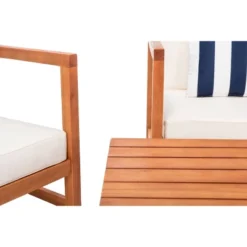 Montez 4pc Living Set With Accent Pillows - Natural/Beige/Navy - Safavieh 10 Montez 4pc Living Set With Accent Pillows - Natural/Beige/Navy - Safavieh -Garden Furniture Store GUEST a44cca62 0565 4415 960e 12b98a0db41a