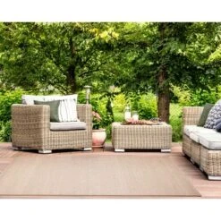 Liora Manne Avalon Indoor/Outdoor Rug Sand -Garden Furniture Store GUEST a57664e9 4a0c 4e18 9a65 10c4fc239728