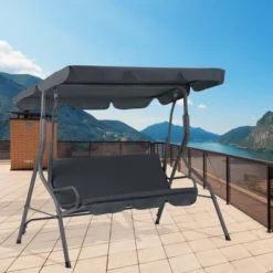 Aoodor 3 Seater Patio Porch Swing With Canopy -Garden Furniture Store GUEST a5b95506 dba5 44ae 8da0 bb2228363d9a