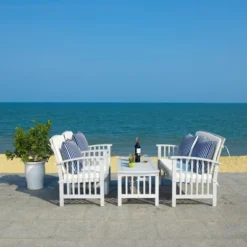 Rocklin 4pc Living Set - Gray/Beige/Navy - Safavieh 9 Rocklin 4pc Living Set - Gray/Beige/Navy - Safavieh -Garden Furniture Store GUEST a722e465 fc99 43d8 80a1 c14cd3f3c5fa