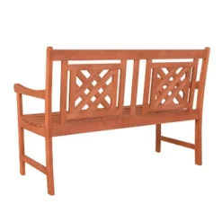 Vifah 3pc Malibu Eucalyptus Outdoor Patio Dining Set With 48" Benches Tan 7 Vifah 3pc Malibu Eucalyptus Outdoor Patio Dining Set With 48" Benches Tan -Garden Furniture Store GUEST a770967e 2c6e 4913 b9fb 2d6faf71df07