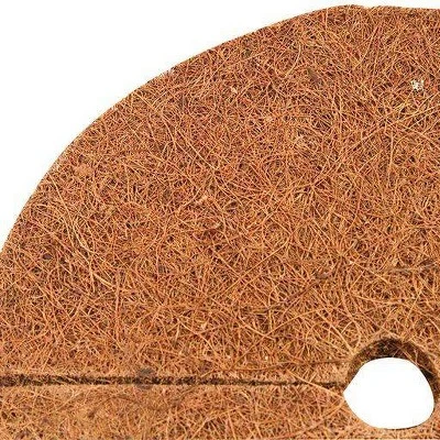 Envelor 12pk 36" Coco Coir Plant Cover Mulch Mat 2 Envelor 12pk 36" Coco Coir Plant Cover Mulch Mat - Image 2