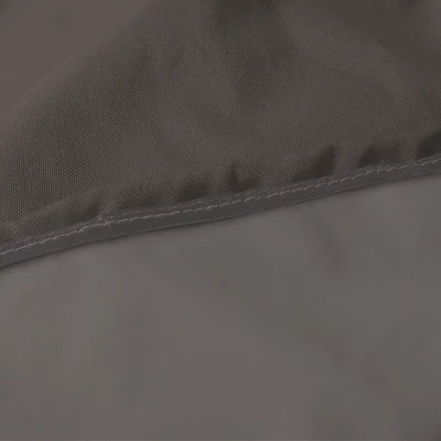 Classic Accessories Ravenna Water-Resistant Rectangle Table Cover, Dark Taupe 6 Classic Accessories Ravenna Water-Resistant Rectangle Table Cover, Dark Taupe - Image 6