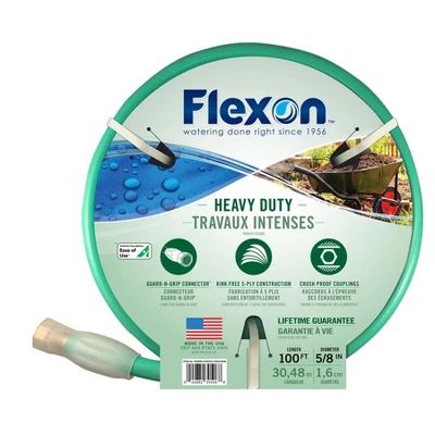 Flexon 5/8" Heavy Duty Garden Hoses 3 Flexon 5/8" Heavy Duty Garden Hoses - Image 3
