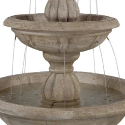 Sunnydaze Decor Sunnydaze 61"H Electric Polyresin And Fiberglass 3-Tier Cornucopia Outdoor Water Fountain -Garden Furniture Store GUEST ad08445b ac70 45cf a93a 4cfefed86e19