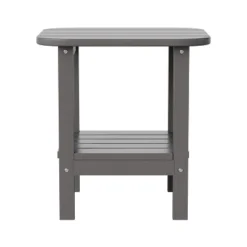 Emma And Oliver Two Tier Polyresin Adirondack Side Table - All-Weather For Indoor/Outdoor Use 22 Emma And Oliver Two Tier Polyresin Adirondack Side Table - All-Weather For Indoor/Outdoor Use -Garden Furniture Store GUEST aec68ff3 8cc2 41b7 b05c 7939bb7087cd