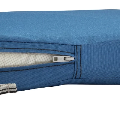 Ravenna Water-Resistant Patio Seat Cushion - Classic Accessories 4 Ravenna Water-Resistant Patio Seat Cushion - Classic Accessories - Image 4