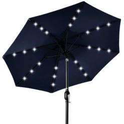 Best Choice Products 10ft Solar LED Lighted Patio Umbrella W/ Tilt Adjustment, UV-Resistant Fabric -Garden Furniture Store GUEST af286a54 7bb0 48ae bc92 e5d9580338d4