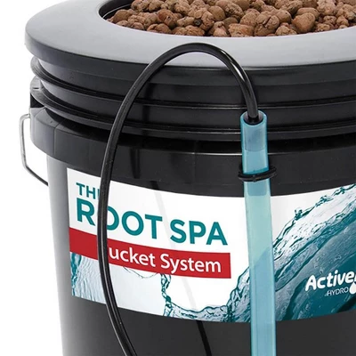 Active Aqua Root Spa 5 Gallon Hydroponic 4 Bucket Deep Water Culture Grow Kit System With Multi-Purpose Air Hose And Air Pump, Black (2 Pack) 3 Active Aqua Root Spa 5 Gallon Hydroponic 4 Bucket Deep Water Culture Grow Kit System With Multi-Purpose Air Hose And Air Pump, Black (2 Pack) - Image 3