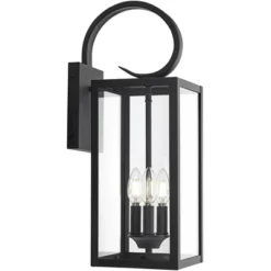 John Timberland Mira Modern Outdoor Wall Light Fixture Flat Black 21 1/2" Clear Glass For Post Exterior Barn Deck House Porch Yard Posts Patio Home 13 John Timberland Mira Modern Outdoor Wall Light Fixture Flat Black 21 1/2" Clear Glass For Post Exterior Barn Deck House Porch Yard Posts Patio Home -Garden Furniture Store GUEST b0e5b3d1 ad8f 43b0 82ce 52d173352e19
