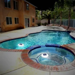 Solar LED Outdoor Pool Lights White - Techko Maid -Garden Furniture Store GUEST b0f40259 22f4 4dd4 94a2 5e8fca4d624e