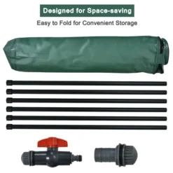 Costway 53 Gallon Portable Rain Barrel Water Collector Collapsible Tank W/Spigot Filter -Garden Furniture Store GUEST b1004746 246a 45c3 862e 105702977647