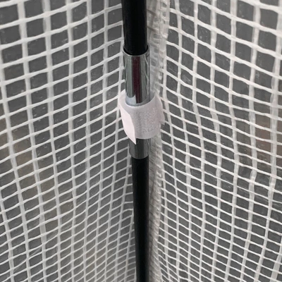 Outsunny 55" X 55" X 71" PE Greenhouse, Portable Hot House For Plants With Zippered Door For Outdoor Garden, Or Patio, White 5 Outsunny 55" X 55" X 71" PE Greenhouse, Portable Hot House For Plants With Zippered Door For Outdoor Garden, Or Patio, White - Image 5