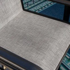 5pc Patio Dining Set With 34" Square Fire Pit Table & Swivel Arm Chairs - Captiva Designs -Garden Furniture Store GUEST b2fd4fc9 8443 47f0 8c72 8ca6ab66b259