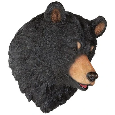 Design Toscano American Black Bear Sculptural Wall Trophy 3 Design Toscano American Black Bear Sculptural Wall Trophy - Image 3