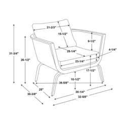2pk Ashby Outdoor Woven Wicker Arm Chairs Black/Natural - Linon -Garden Furniture Store GUEST b3eb35da 3350 41be a430 a8468648790f