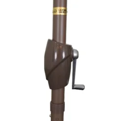 9' X 9' Aluminum Push Button Tilt Crank Sunbrella Patio Umbrella Blue - California Umbrella -Garden Furniture Store GUEST b40a8e5a 1cc4 4627 984c 5845ff9ce1a8