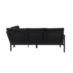 Linon Lark Aluminum Sectional Sofa Black -Garden Furniture Store GUEST b65fc8f4 09b4 420d a991 25e87b0f5bba