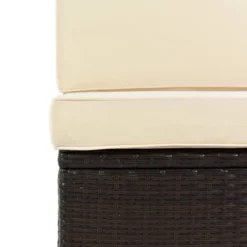 9pc Wicker Patio Sectional Seating Set With Cushions - Beige - GODEER -Garden Furniture Store GUEST bcbd18f5 5013 4987 a8fa 51774bbddbee