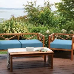 Ravenna Water-Resistant Patio Seat Cushion - Classic Accessories