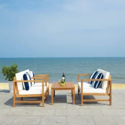 Montez 4pc Living Set With Accent Pillows - Natural/Beige/Navy - Safavieh 9 Montez 4pc Living Set With Accent Pillows - Natural/Beige/Navy - Safavieh -Garden Furniture Store GUEST bd6e37d8 9d67 4a92 9749 da3ee4e779c9