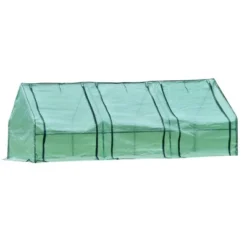 Aoodor 9 Ft. X 3 Ft. X 3 Ft. Mini Outdoor Greenhouse Three Zipped Doors -Garden Furniture Store GUEST bda3addf d5a3 4a8d 9474 f2a8971e2a4e