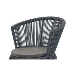 3pc Outdoor Wicker Conversation Set With Cushions - Dark Gray - GODEER -Garden Furniture Store GUEST bf4daafc 6e88 4e56 9f8d 49ea63bc66ca