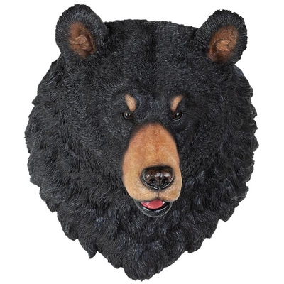 Design Toscano American Black Bear Sculptural Wall Trophy 2 Design Toscano American Black Bear Sculptural Wall Trophy - Image 2