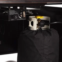 5pc Outdoor Dining Set With 42" Aluminum Square Medallion Design Fire Table & Deep Seating Swivel Rocking Chairs - Oakland Living -Garden Furniture Store GUEST c3056a4c da78 4e07 821d 0de954a067c8