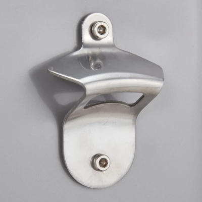 JOMEED 80 Quart/20 Gallon Wheeled Rolling Outdoor Patio And Deck Cooler Cart Ice Chest With Shelf, Drainage Hole Plug And Bottle Opener, Silver 4 JOMEED 80 Quart/20 Gallon Wheeled Rolling Outdoor Patio And Deck Cooler Cart Ice Chest With Shelf, Drainage Hole Plug And Bottle Opener, Silver - Image 4