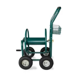 Liberty Garden Products LBG-872-2 4 Wheel Hose Reel Cart Holds Up To 350 Feet Of 5/8" Hose With Basket For Backyard, Garden, Or Home, Green 6 Liberty Garden Products LBG-872-2 4 Wheel Hose Reel Cart Holds Up To 350 Feet Of 5/8" Hose With Basket For Backyard, Garden, Or Home, Green -Garden Furniture Store GUEST c3be4437 e8aa 4cd3 b516 39aae78882c7