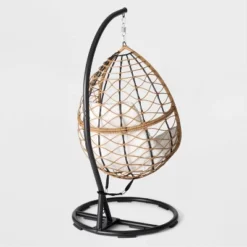 Britanna Patio Hanging Egg Chair - Natural - Opalhouse™ -Garden Furniture Store GUEST c4bd566e 91c6 4884 8a0e b0fad9b51e63