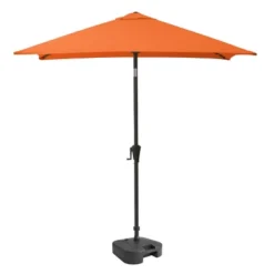 9' Square Titling Market Patio Umbrella With Base - CorLiving -Garden Furniture Store GUEST c5528a92 ac1e 4516 b4e9 0c8ed292be70