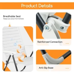 Costway Patio PP Folding Chair Adjustable Reclining 7-Level All-Weather Portable Outdoor 16 Costway Patio PP Folding Chair Adjustable Reclining 7-Level All-Weather Portable Outdoor -Garden Furniture Store GUEST c5fdb0f5 9fff 488b 8d8f bd4099f771a1